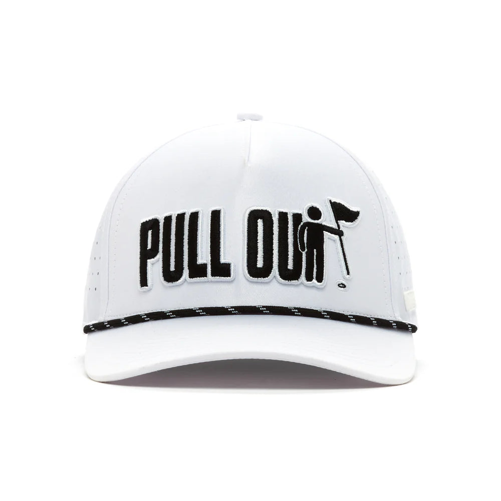 Pull Out Performance Golf Rope Hat Snapback