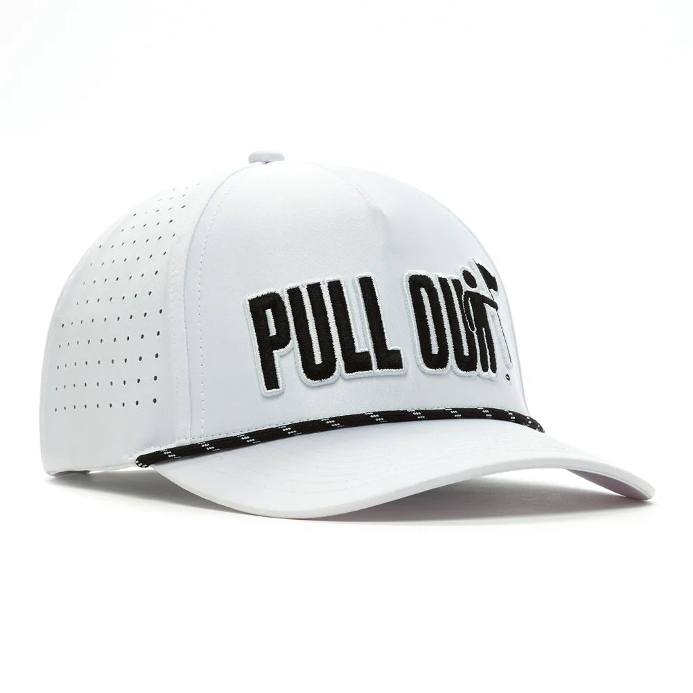 Pull Out Performance Golf Rope Hat Snapback