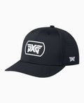 PXG Dog Tag 6-Panel Snapback Cap black white