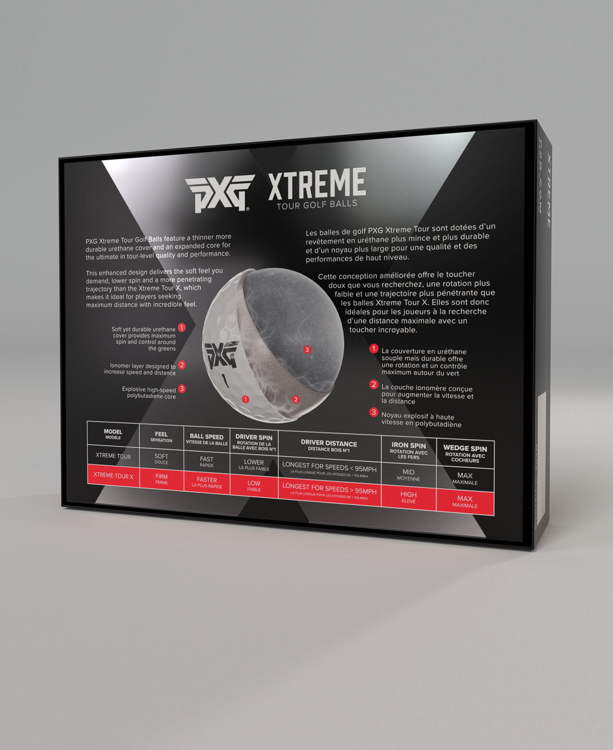 PXG Xtreme Tour Golf Ball - Dozen