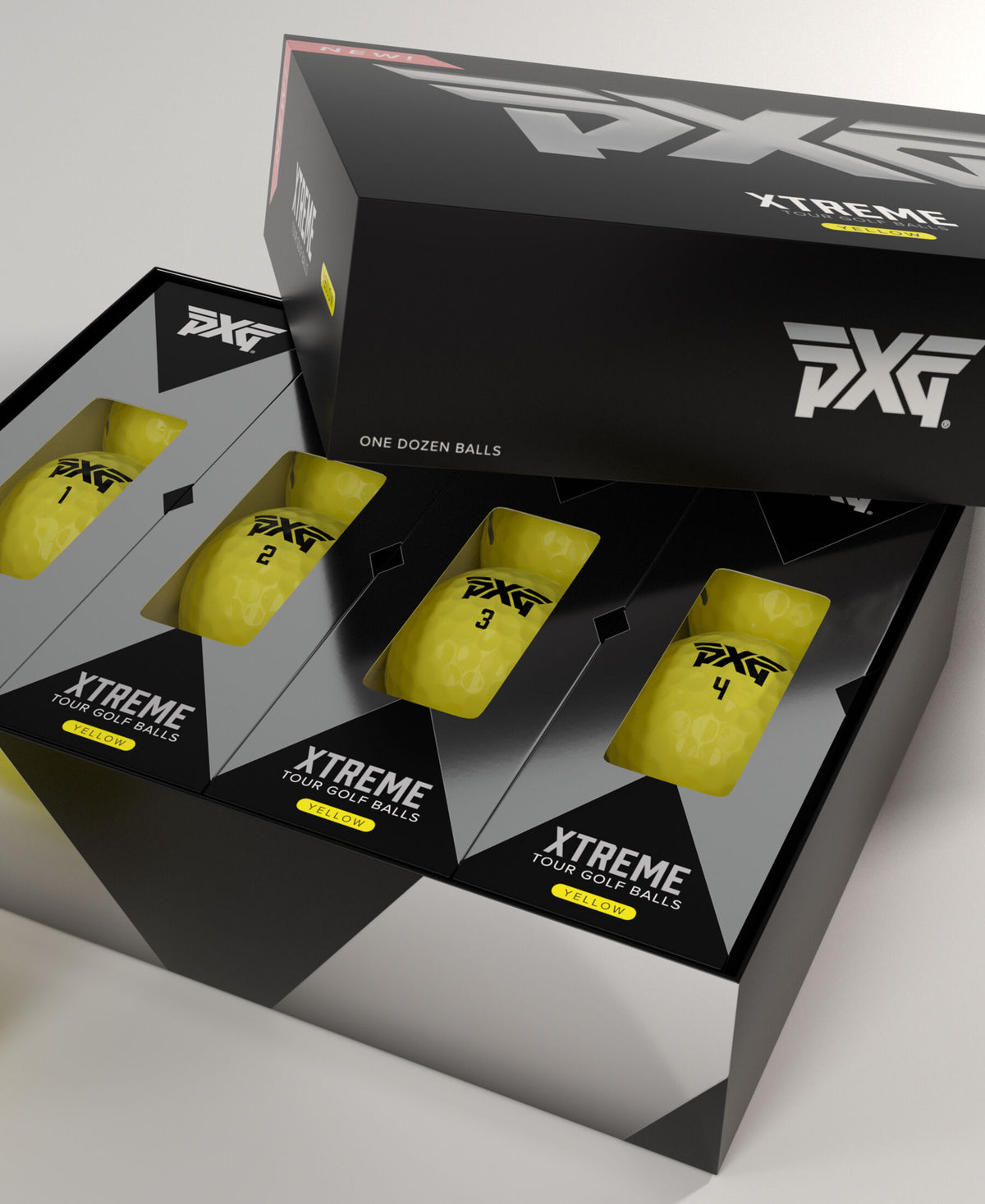 PXG Xtreme Tour Golf Ball - Dozen Yellow