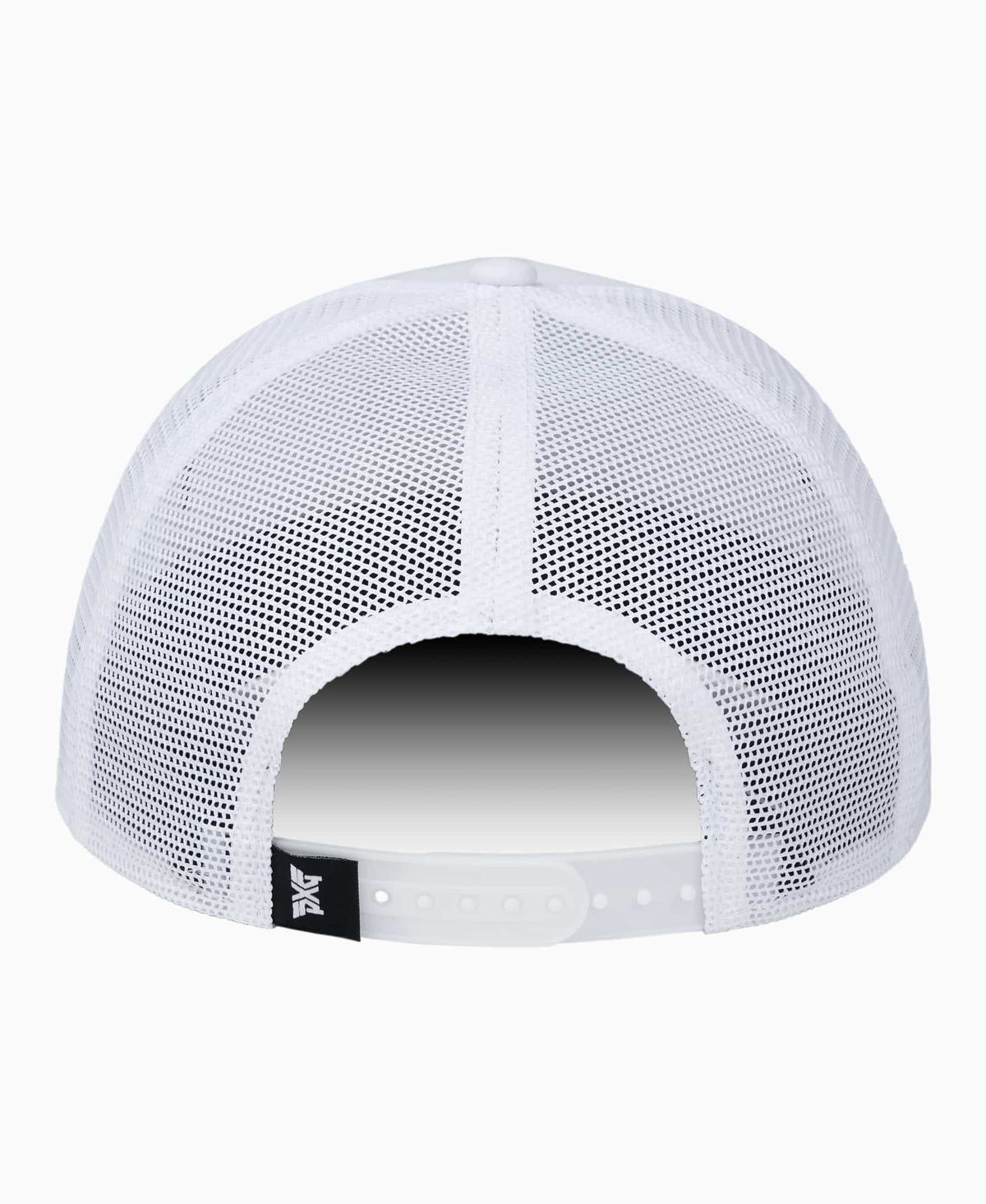 PXG Scottsdale Trucker Snapback Hat White/blue logo