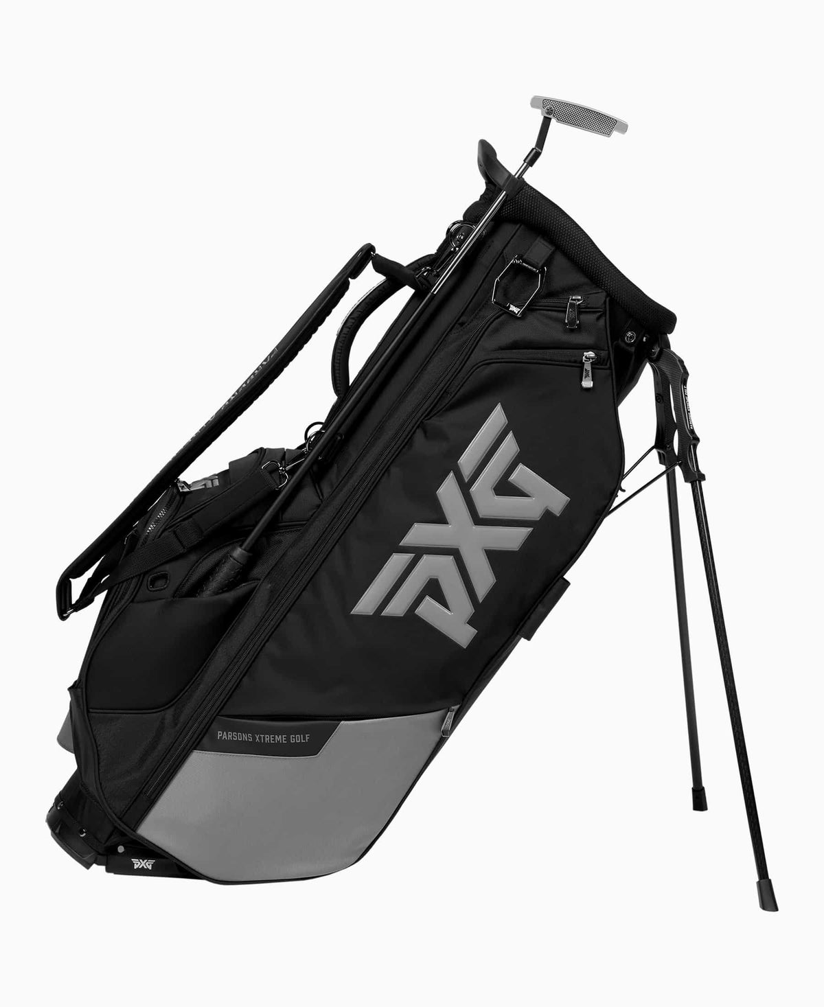 PXG DELUXE HYBRID STAND BAG BLACK GRAY