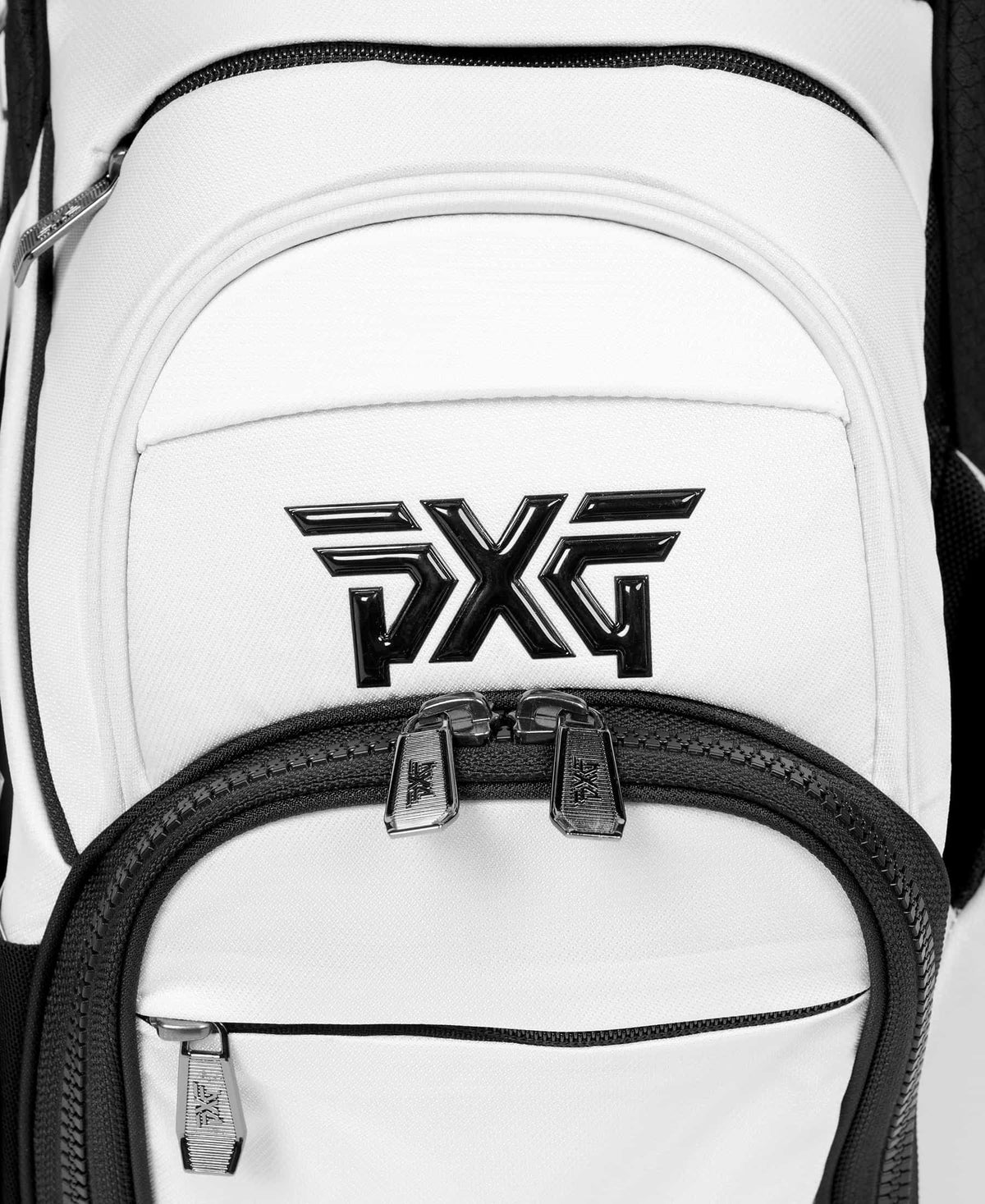 PXG DELUXE HYBRID STAND BAG BLACK WHITE