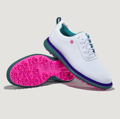 The Golf Shoe Norfolk/ Purple